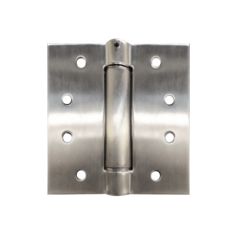 Spring hinge, stainless steel 100 x 100 x 3 mm