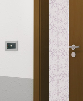 Corridor reader unit, WRU 500, Dialock, for interior doors in hotels, Tag-it<sup>TM</sup> ISO
