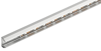 glass edge light, Loox, LED 2007, aluminium 12 V