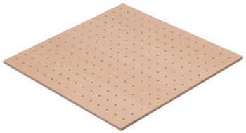 Perforated board insert, Häfele Matrix Box P, wood, for pull out for door front fixing