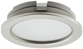 Recess/surface mounted downlight, Multi-white, round, Häfele Loox LED 3027, 24 V
