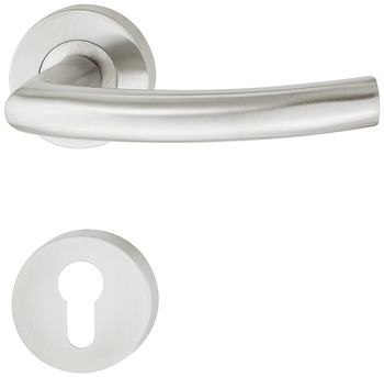 Door handle set, Stainless steel, Startec, model LDH 2189